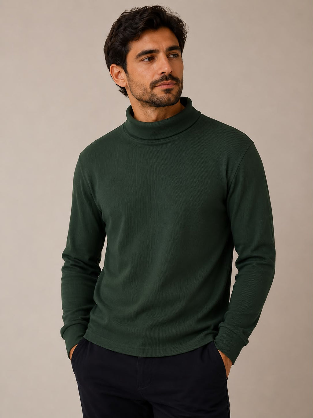 Blusa de Frio Gola Alta