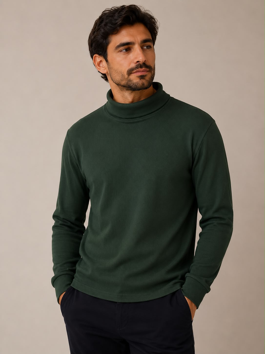 Blusa de Frio Gola Alta