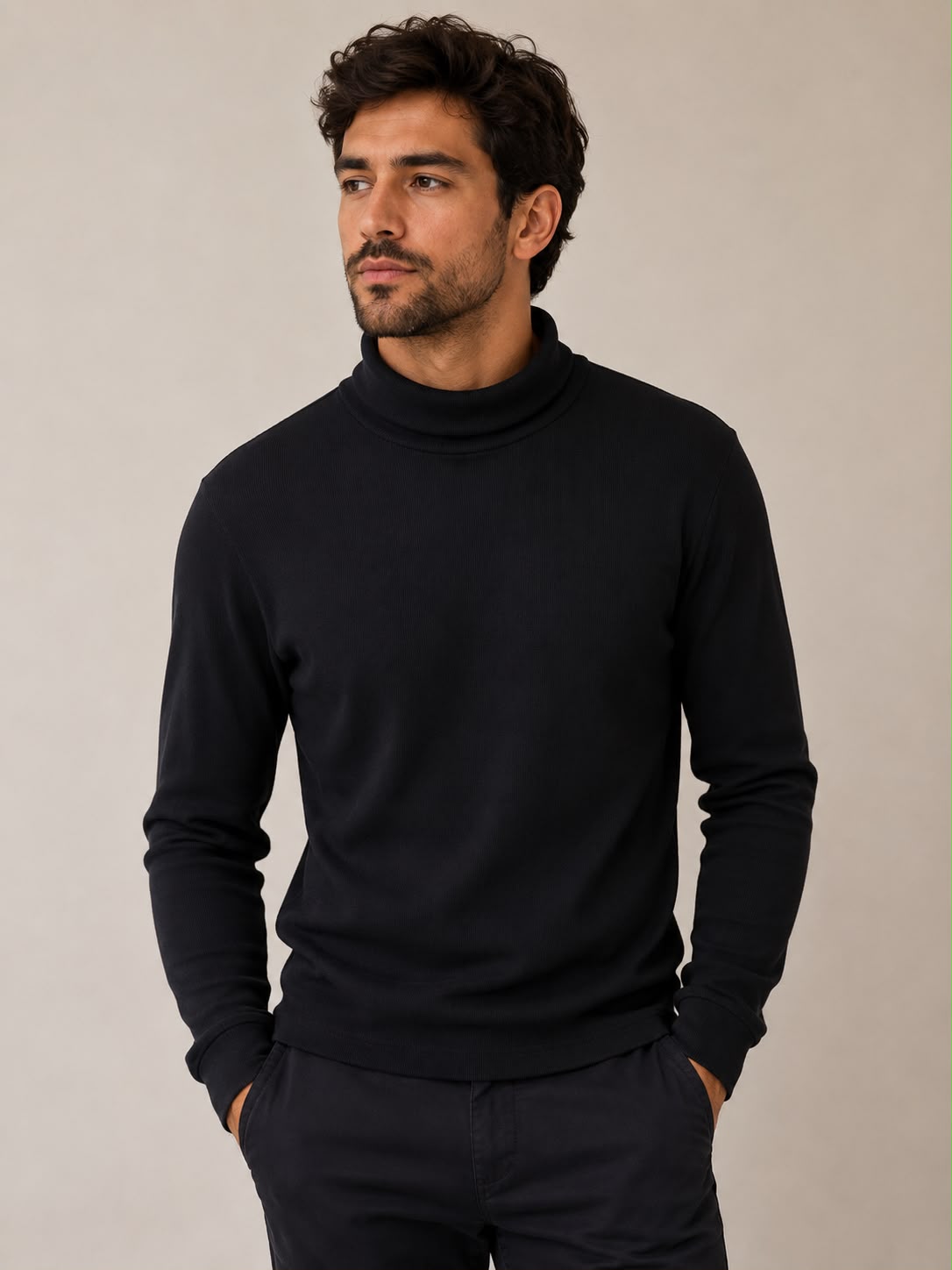 Blusa de Frio Gola Alta